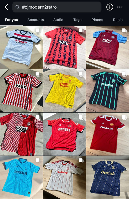 Modern to Retro Sponsor Swap - MAN UNITED SUMMER ORDERS ONLY