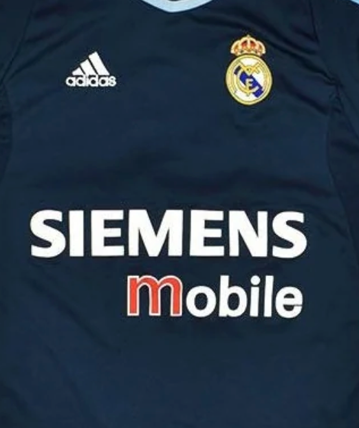 Real madrid siemens mobile jersey shop