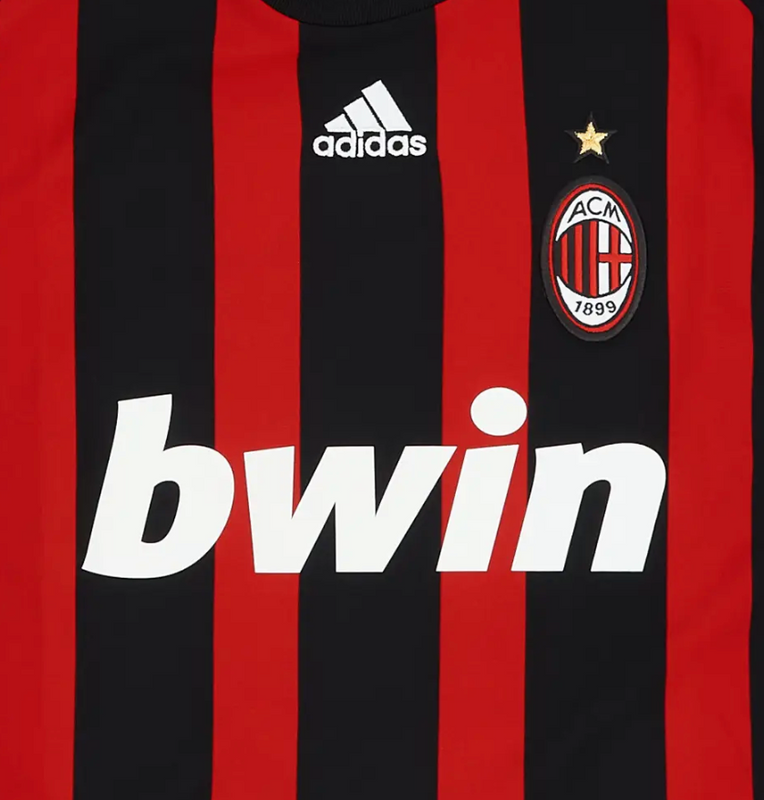 Replacement Bwin Shirt Sponsor (AC Milan, Real Madrid etc)
