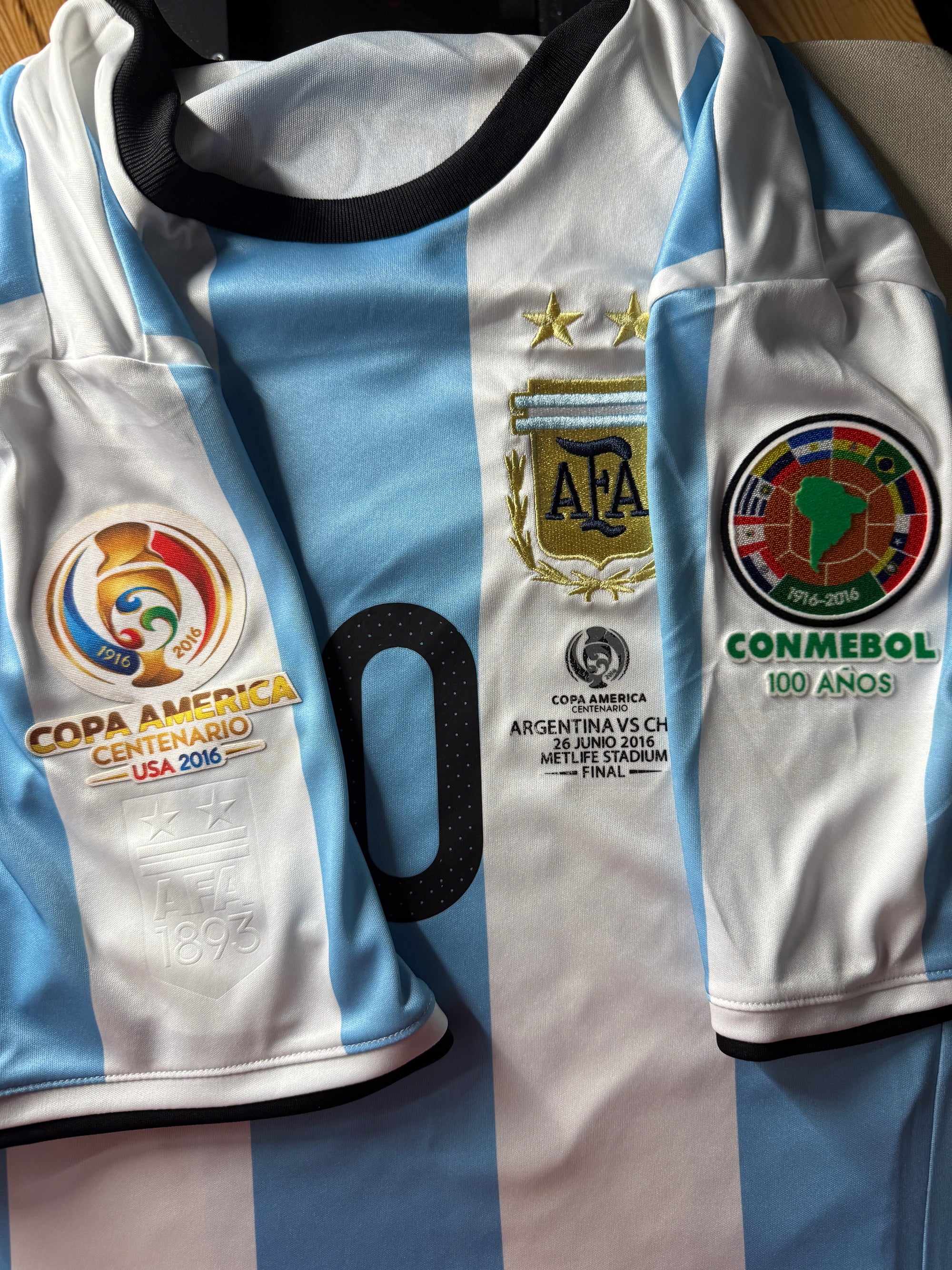 Copa America 2016 Final Patches + Detail