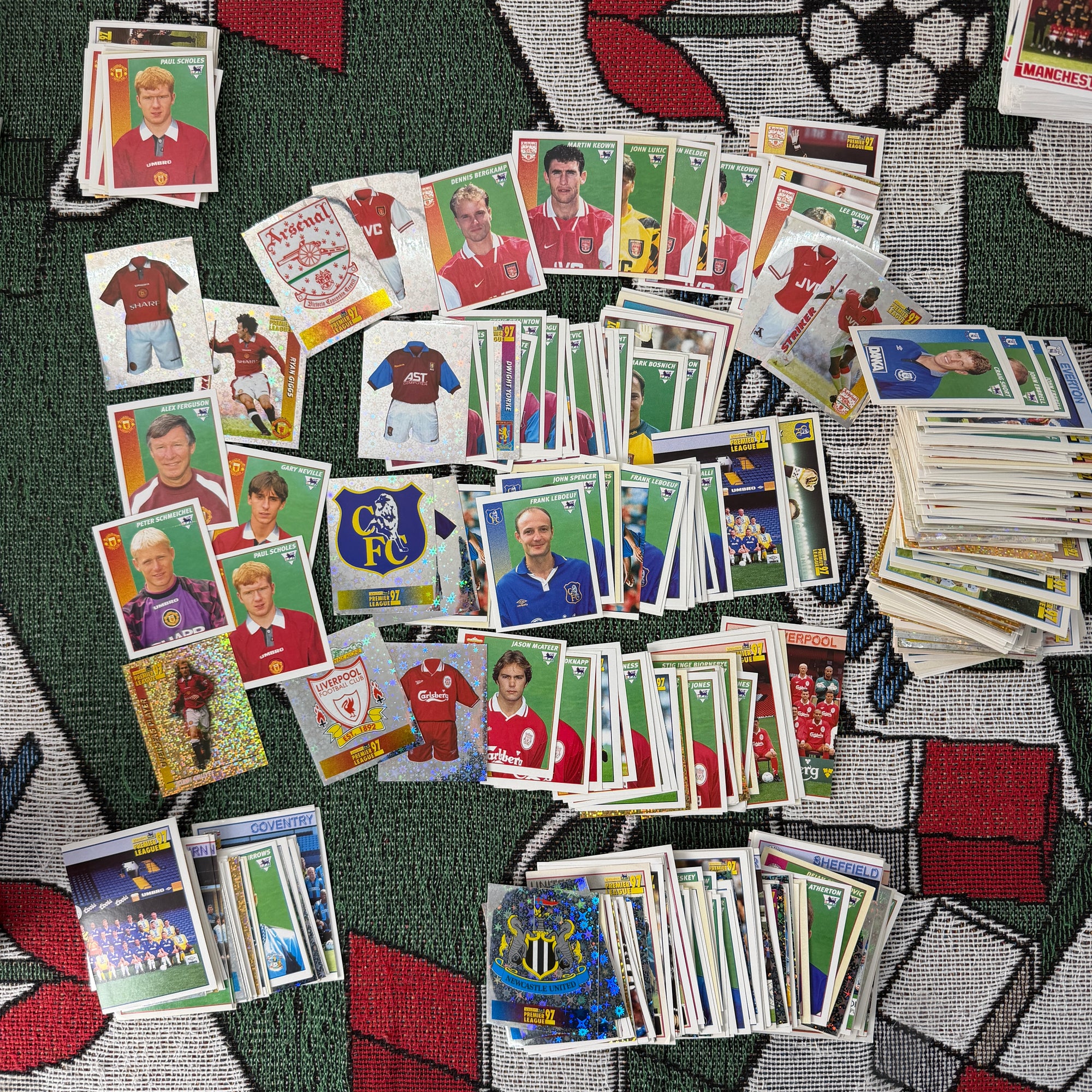 Huge 10,000+ Football Sticker Job Lot | Merlin Panini Topps | World Cup