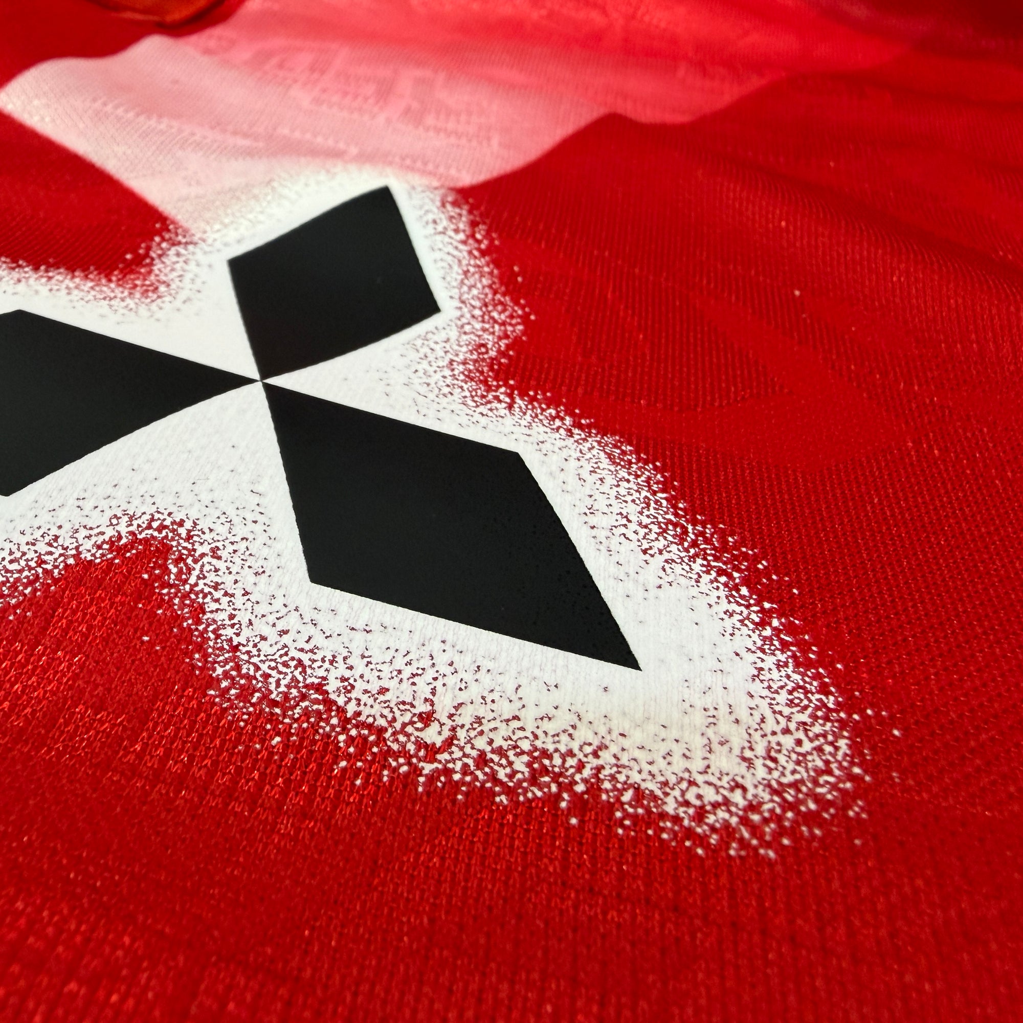 Urawa Red Diamonds 1995 Mirage Shirt Sponsor Replacement