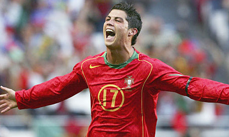 Portugal 2004 Ronaldo Name Set