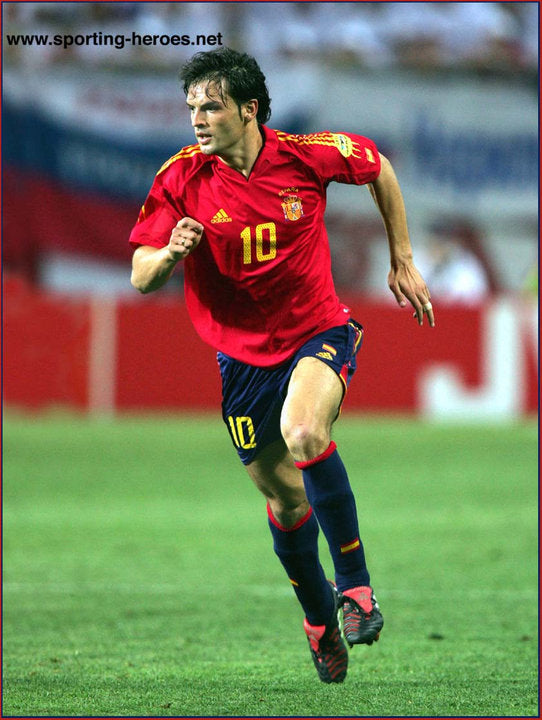 Spain 2004 Morientes Home Name Set