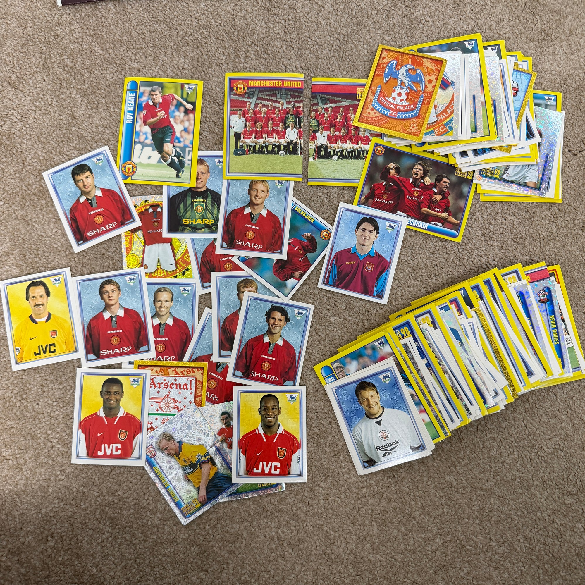 Huge 10,000+ Football Sticker Job Lot | Merlin Panini Topps | World Cup