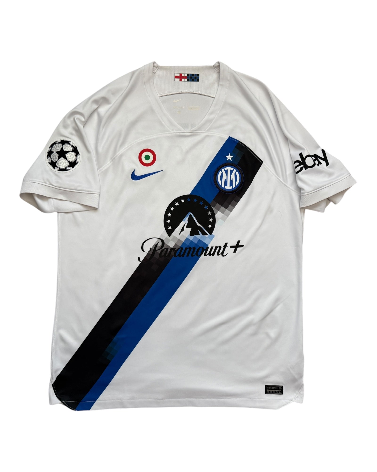Inter Milan 2023/24 Lautaro UCL Away Football Shirt - Large