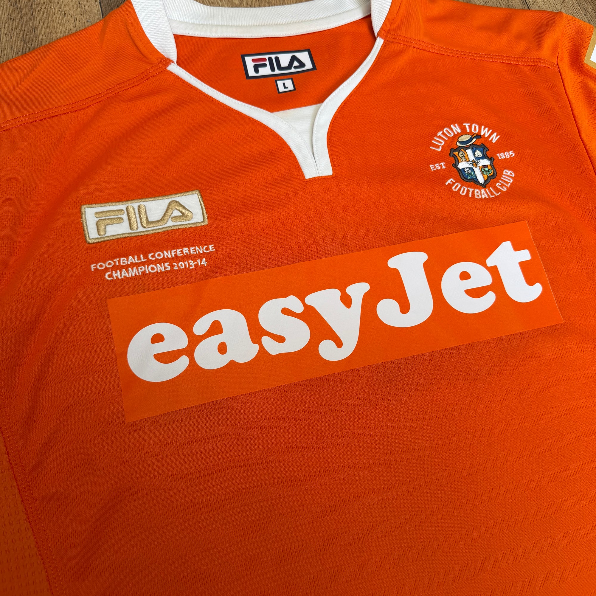 Luton Town 2015/16 Home Football Shirt