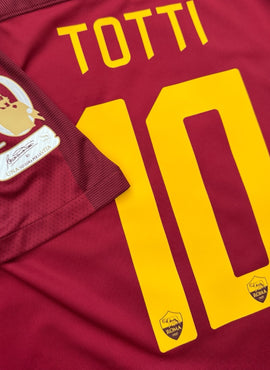 AS Roma 2016/17 Totti Farewell Name Set and Patch