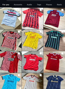 Modern to Retro Sponsor Swap - MAN UNITED SUMMER ORDERS ONLY