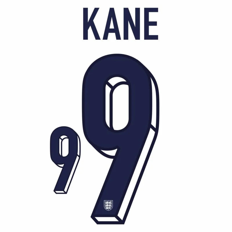 England 2024 Kane Home Name Set