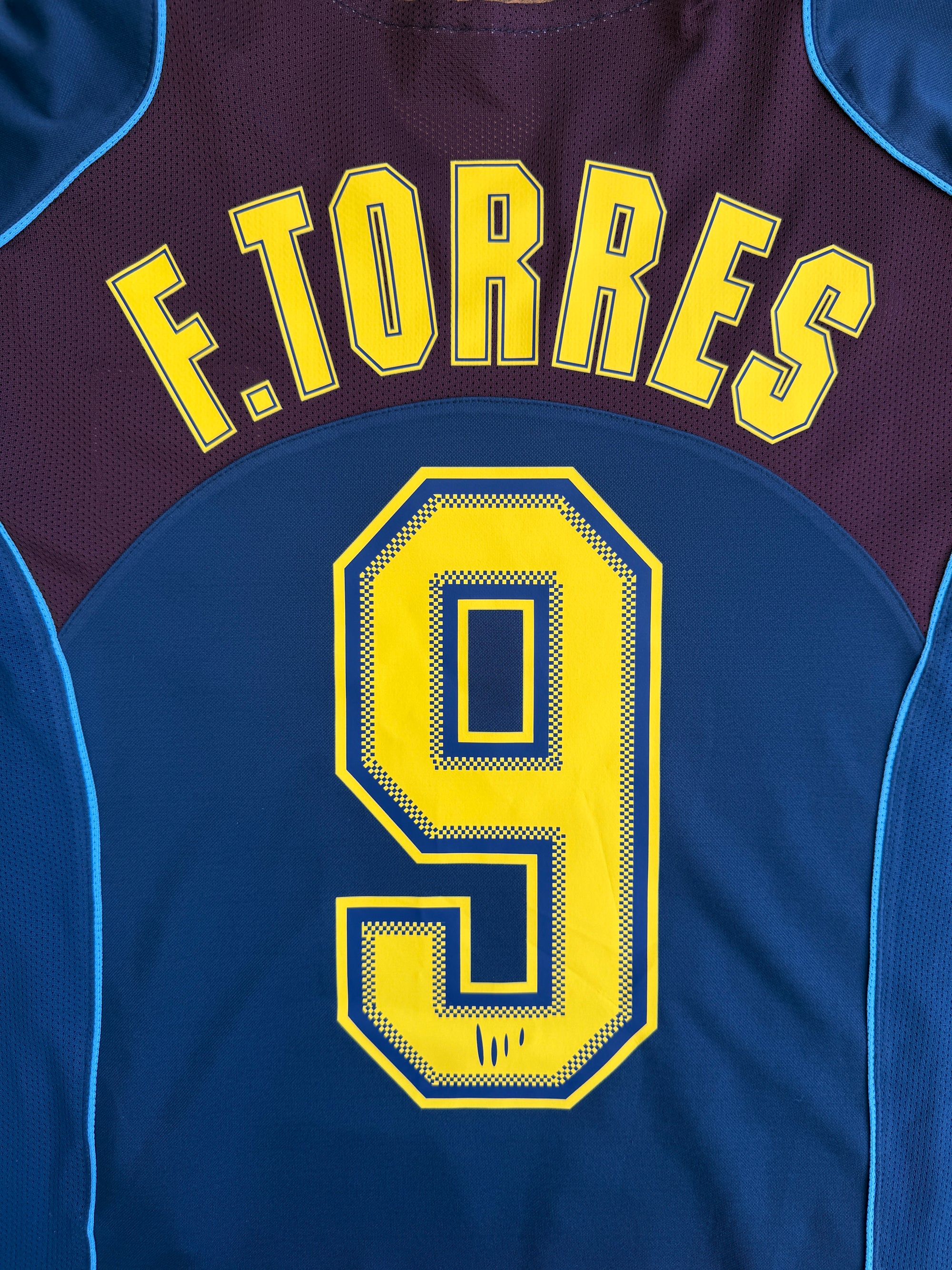 Atletico Madrid 2004/05 Home Away Torres Name Set