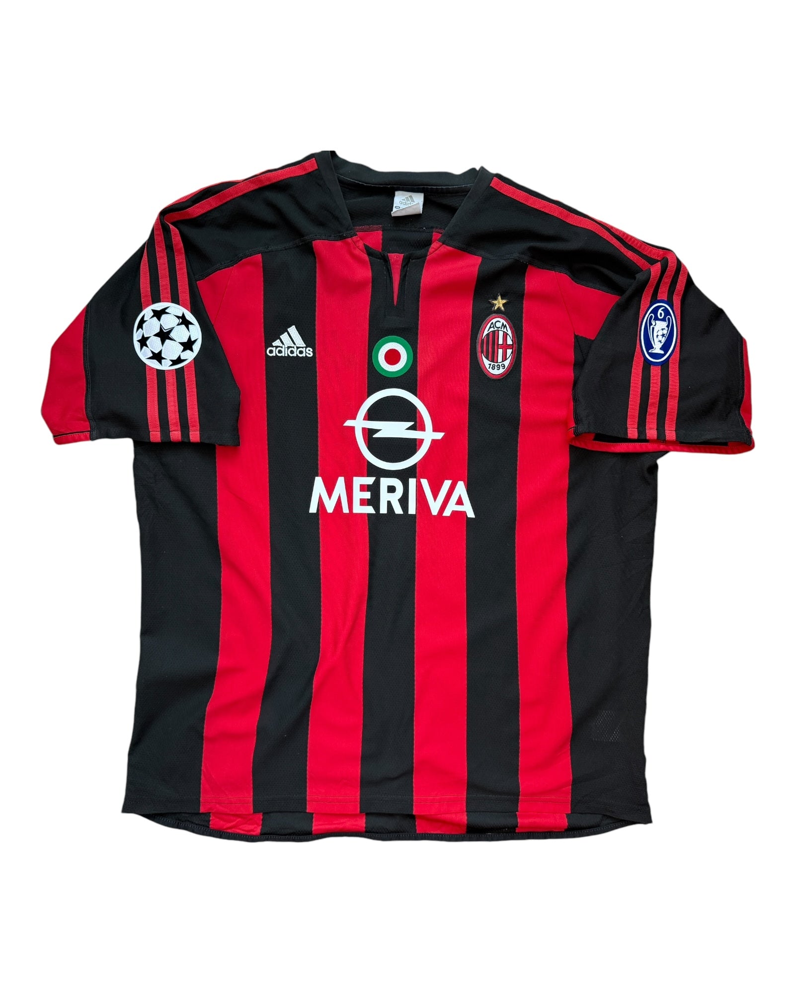 AC Milan 2003/04 Home Kaka Football Shirt - XL