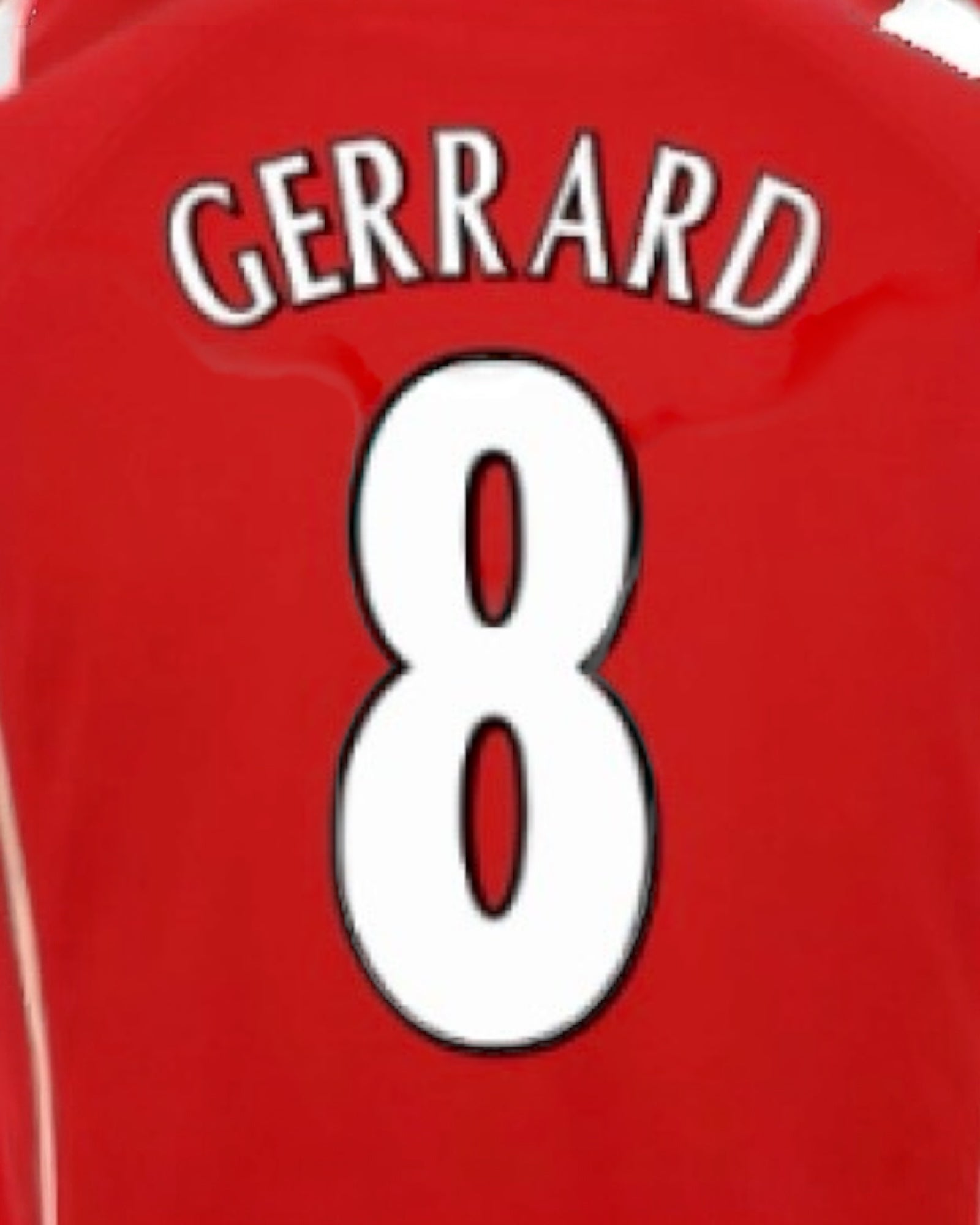 Liverpool 2005 UCL Final Gerrard Name Set