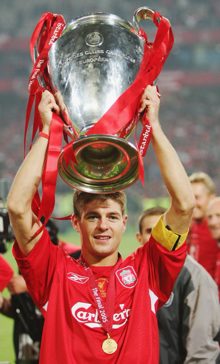 Liverpool 2005 UCL Final Gerrard Name Set