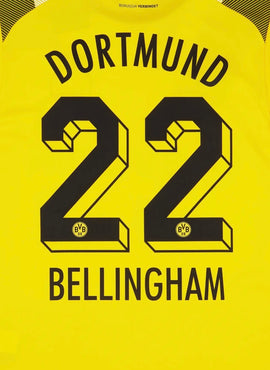 Borussia Dortmund 2022/23 Bellingham Cup Name Set