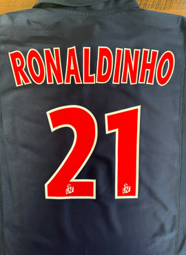 PSG 2001/02 Ronaldinho Name Set