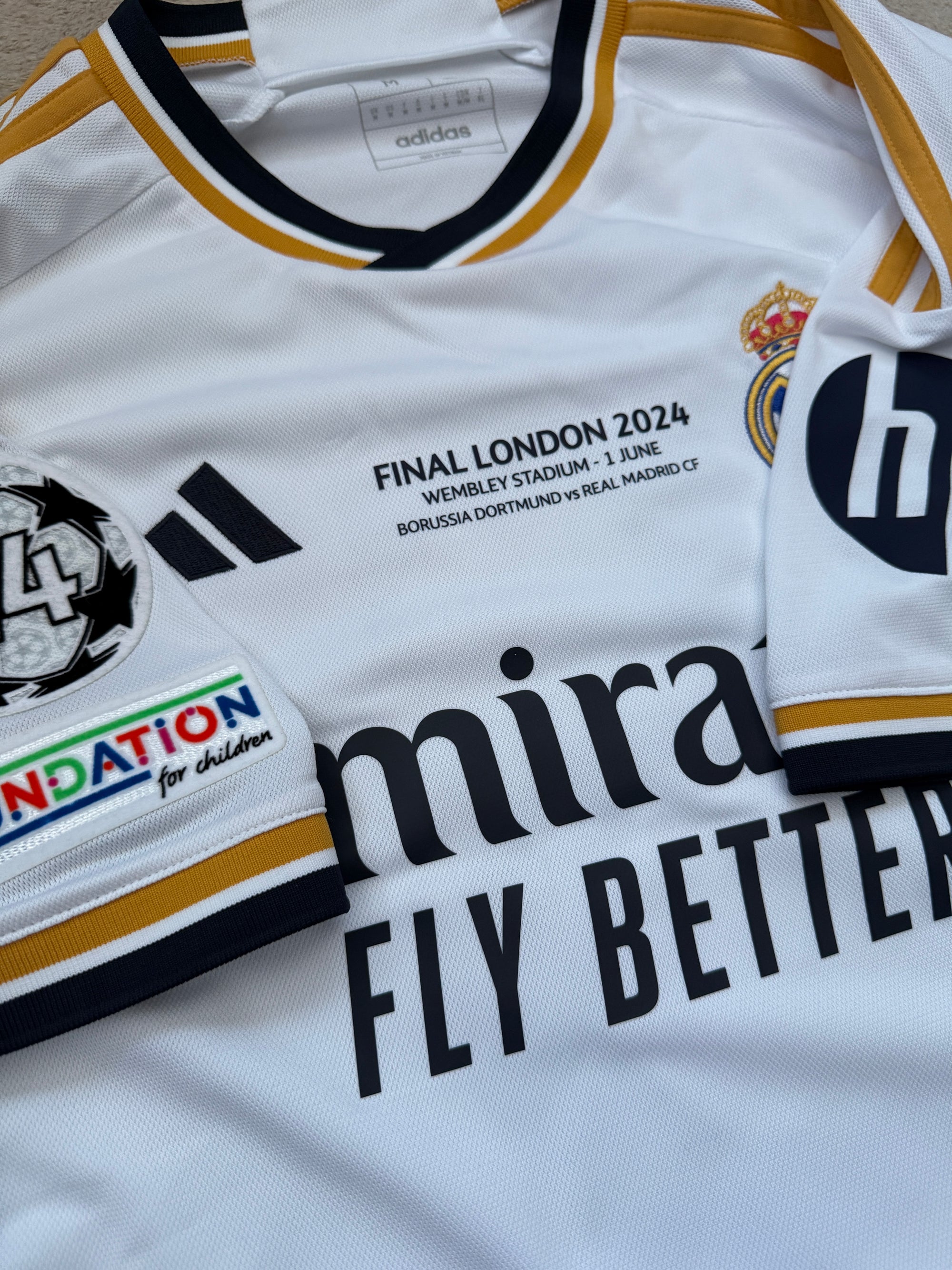 2023/24 Real Madrid UEFA Champions League Final Official Match Detail