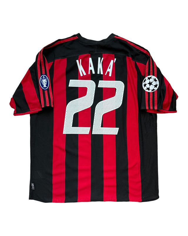 AC Milan 2003/04 Home Kaka Football Shirt - XL