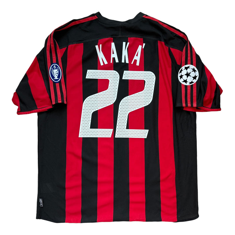 AC Milan 2003/04 Home Kaka Football Shirt - XL