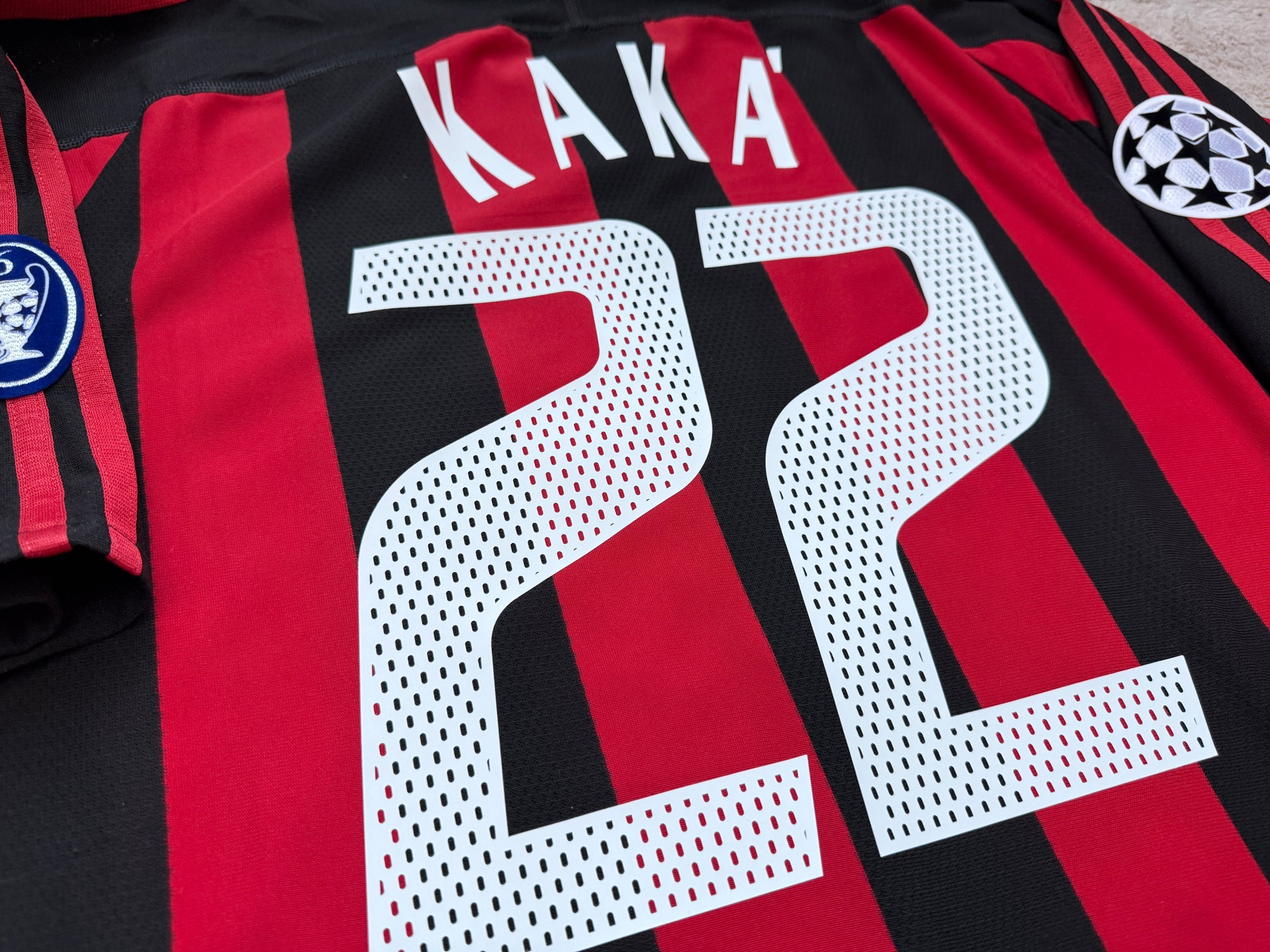 AC Milan 2003/04 Home Kaka Football Shirt - XL