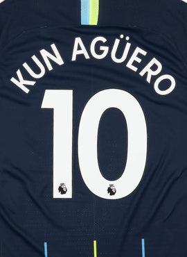 Man City 2017/19 Aguero Away Name Set