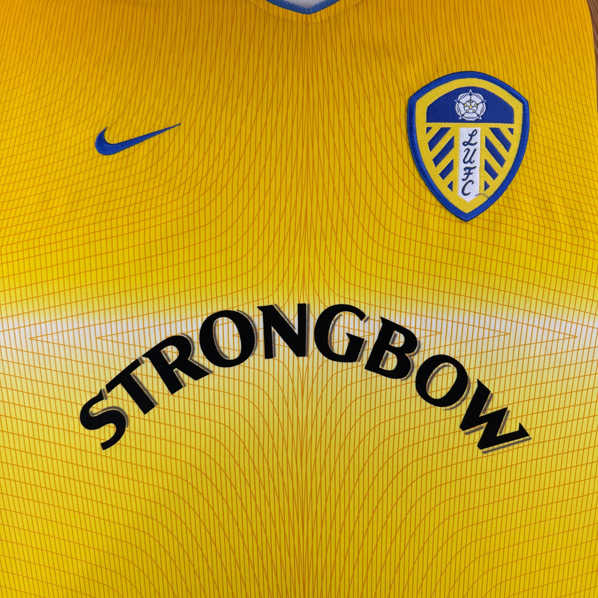 Leeds United 2002/04 Replacement Strongbow Shirt Sponsor