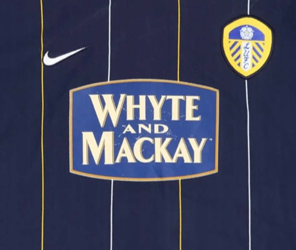 Leeds United Whyte and Mackay Replacement Shirt Sponsor
