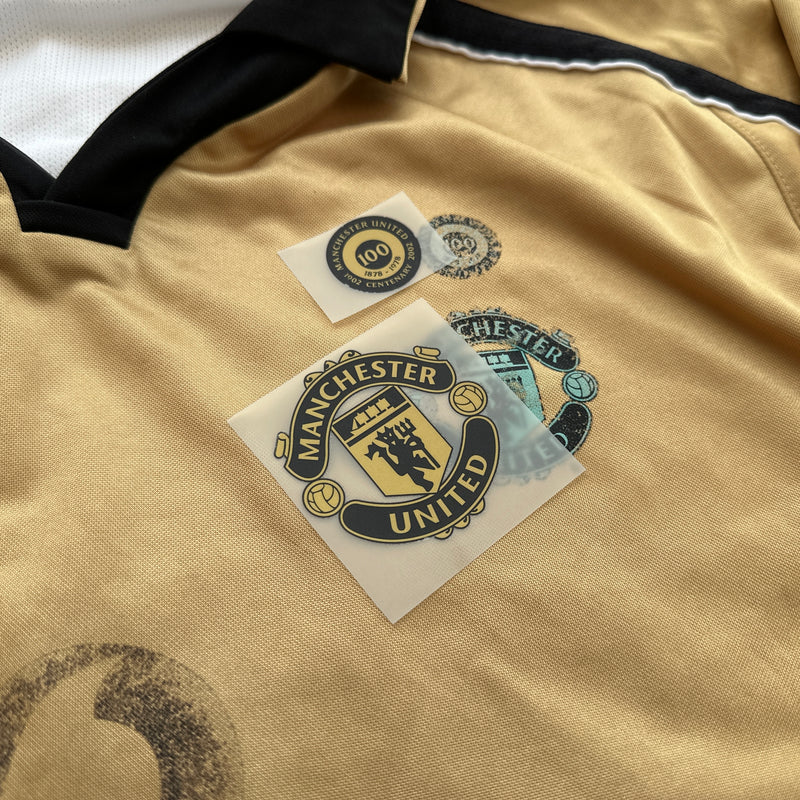 Man United 2002 Replacement Shirt Crests