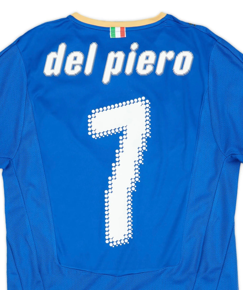 Italy Euro 2008 Del Piero Home Name Set – OJ's Football Shirt Restorations