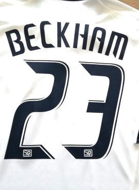 LA Galaxy 2008/09 Beckham Home Name Set