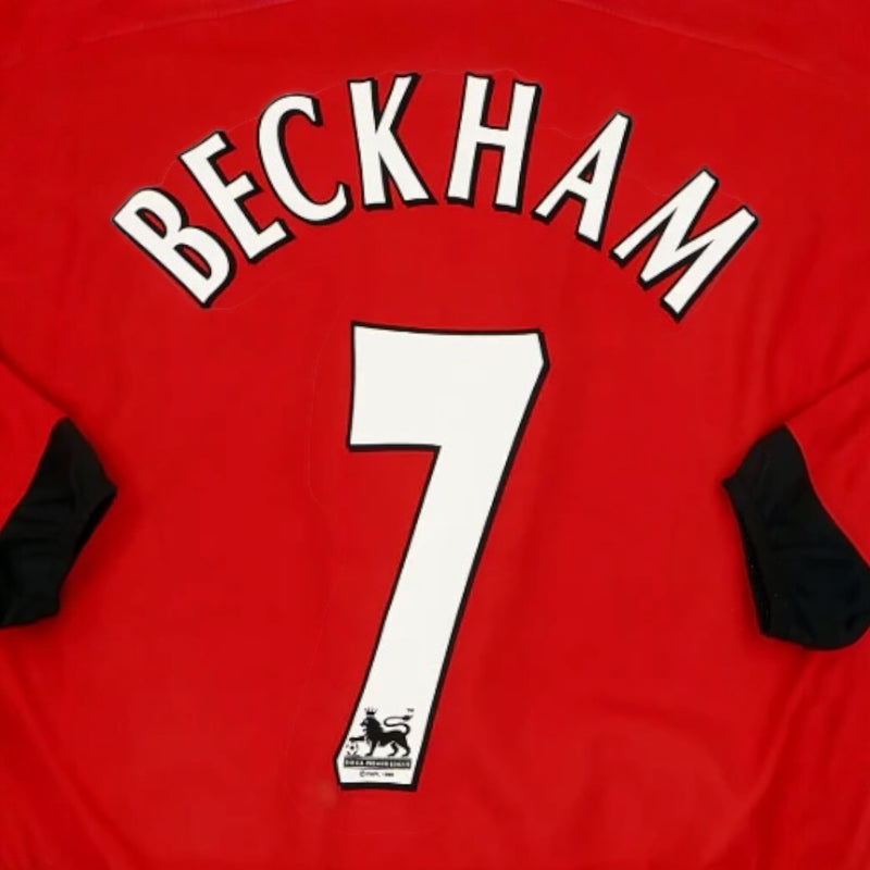 Man United 1997/04 Beckham Lextra Name Set