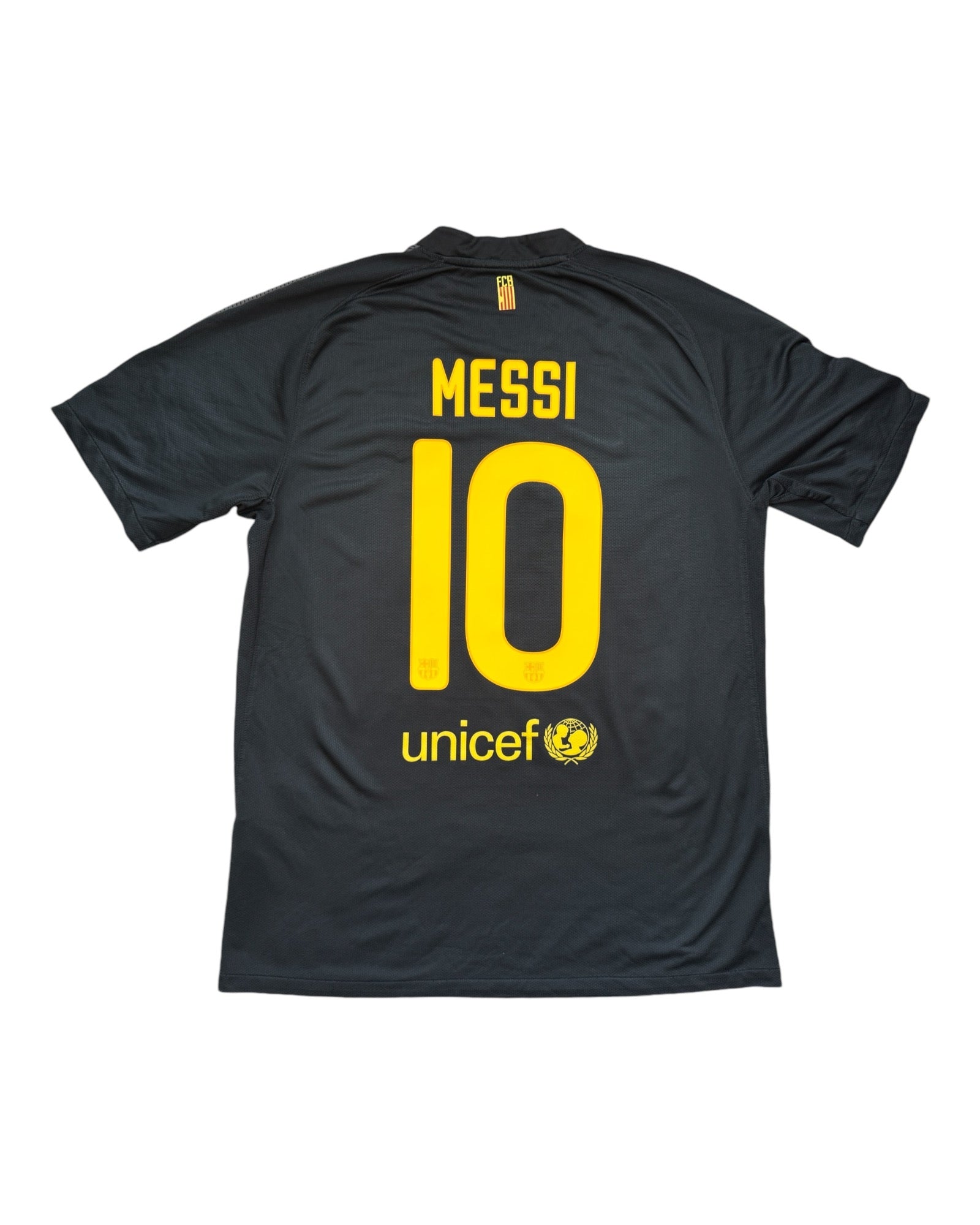 Barcelona 2011/12 Messi Away Football Shirt - Large