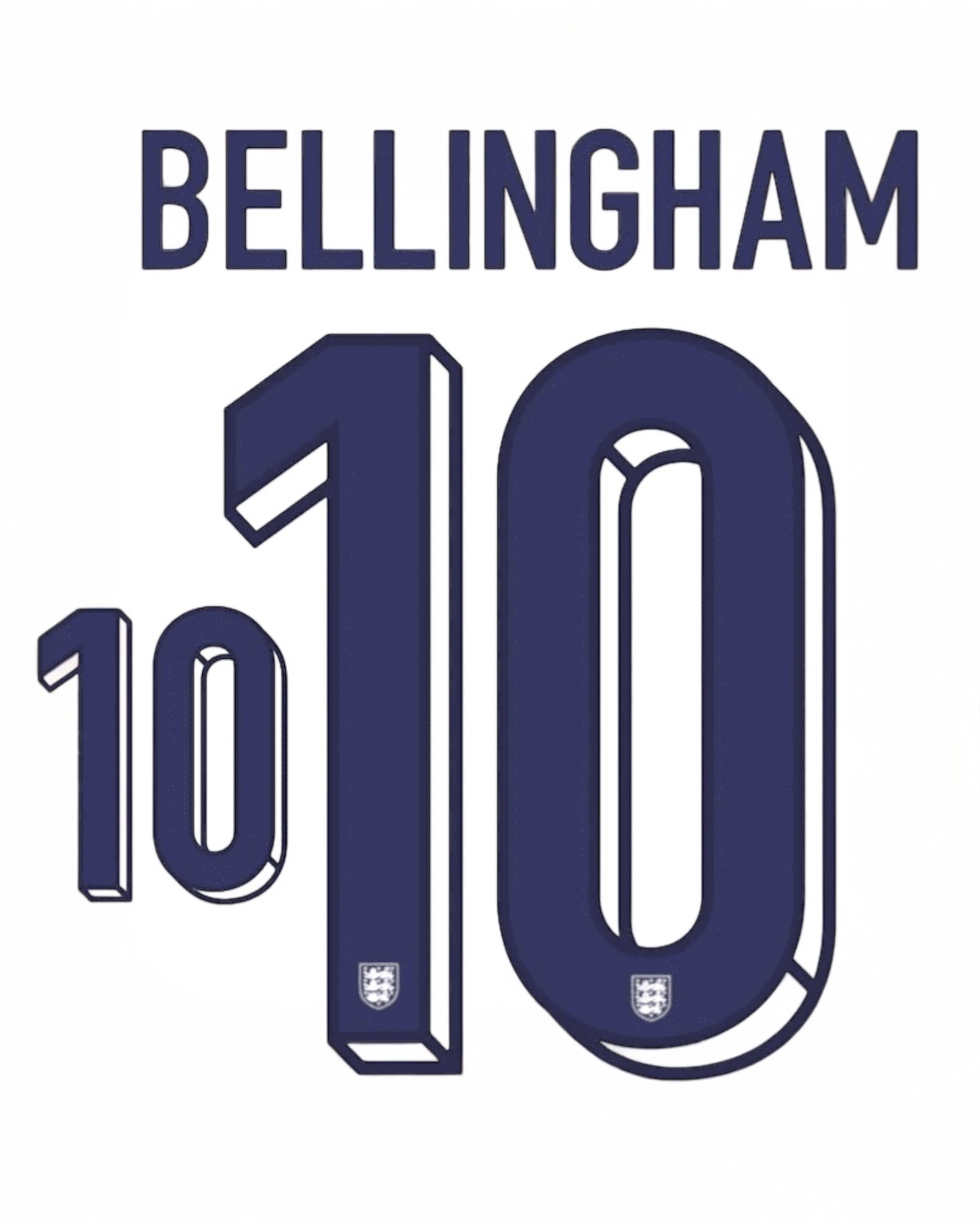England 2024 Bellingham Home Name Set