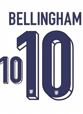 England 2024 Bellingham Home Name Set