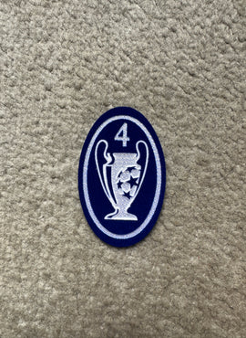 4x UCL Champions League Winners Patch