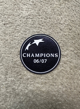 AC Milan Champions League 2006/07 Winners Patch