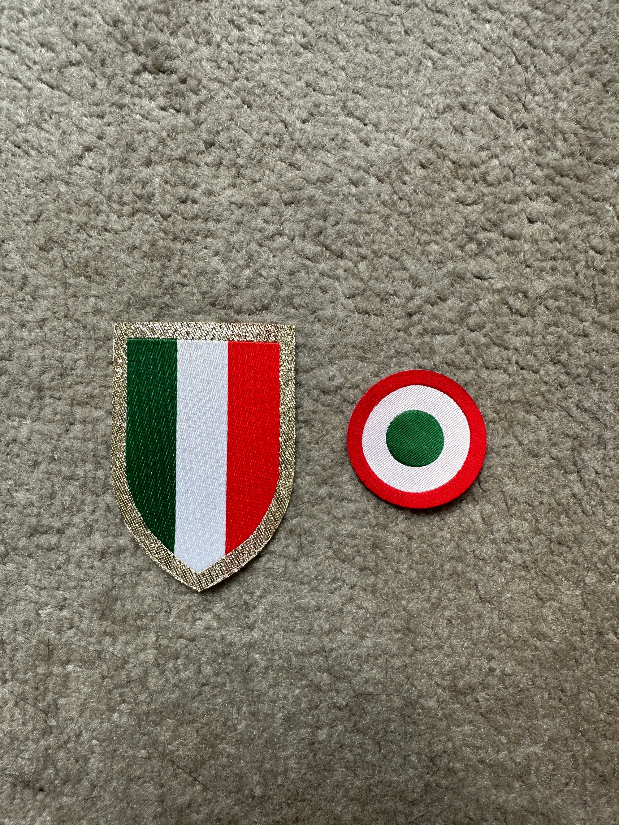 Seria A 2018/19 Scudetto & Coppa Italia Patches