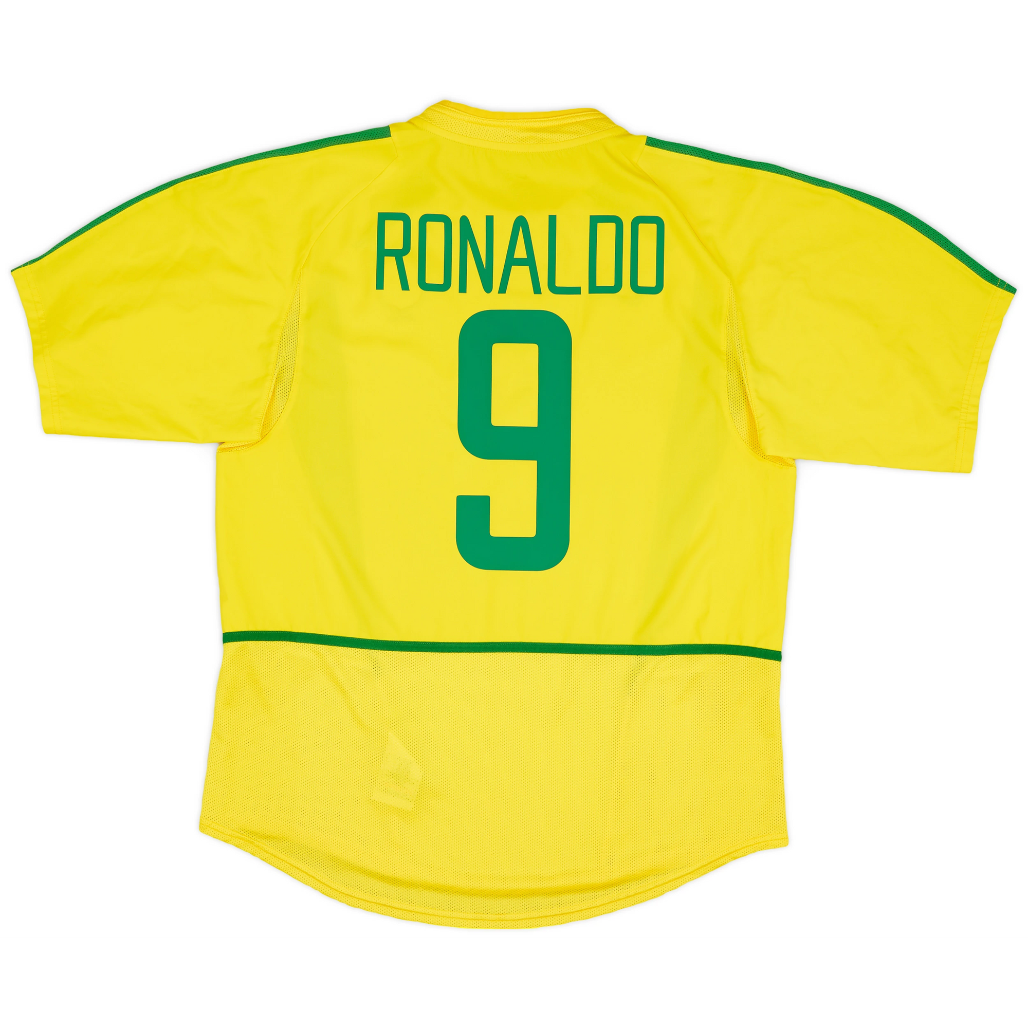 Brazil 2002 Home Ronaldo Name Set