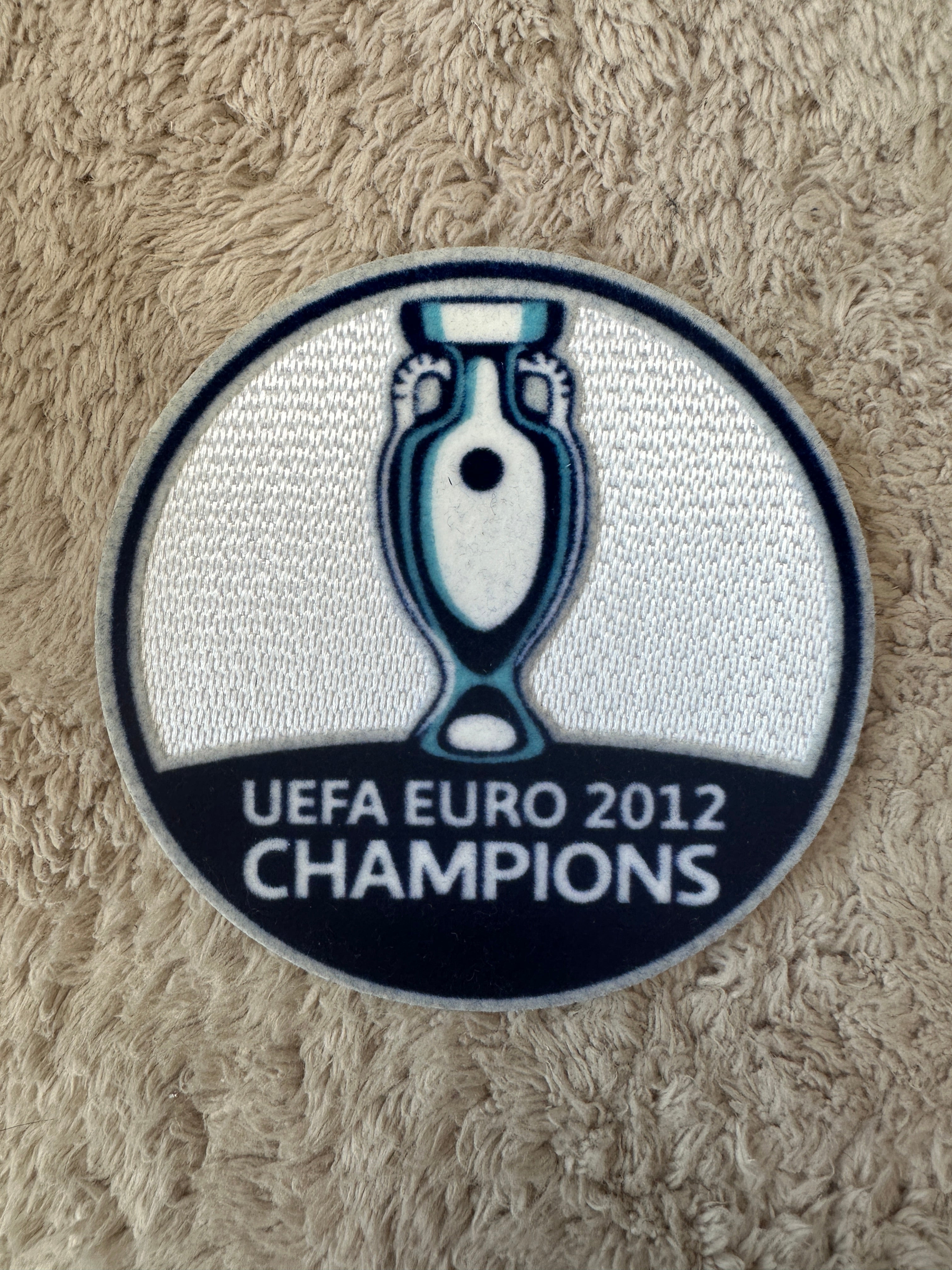 Euro 2012 Spain Champions Patch – OJ's Football Shirt Restorations