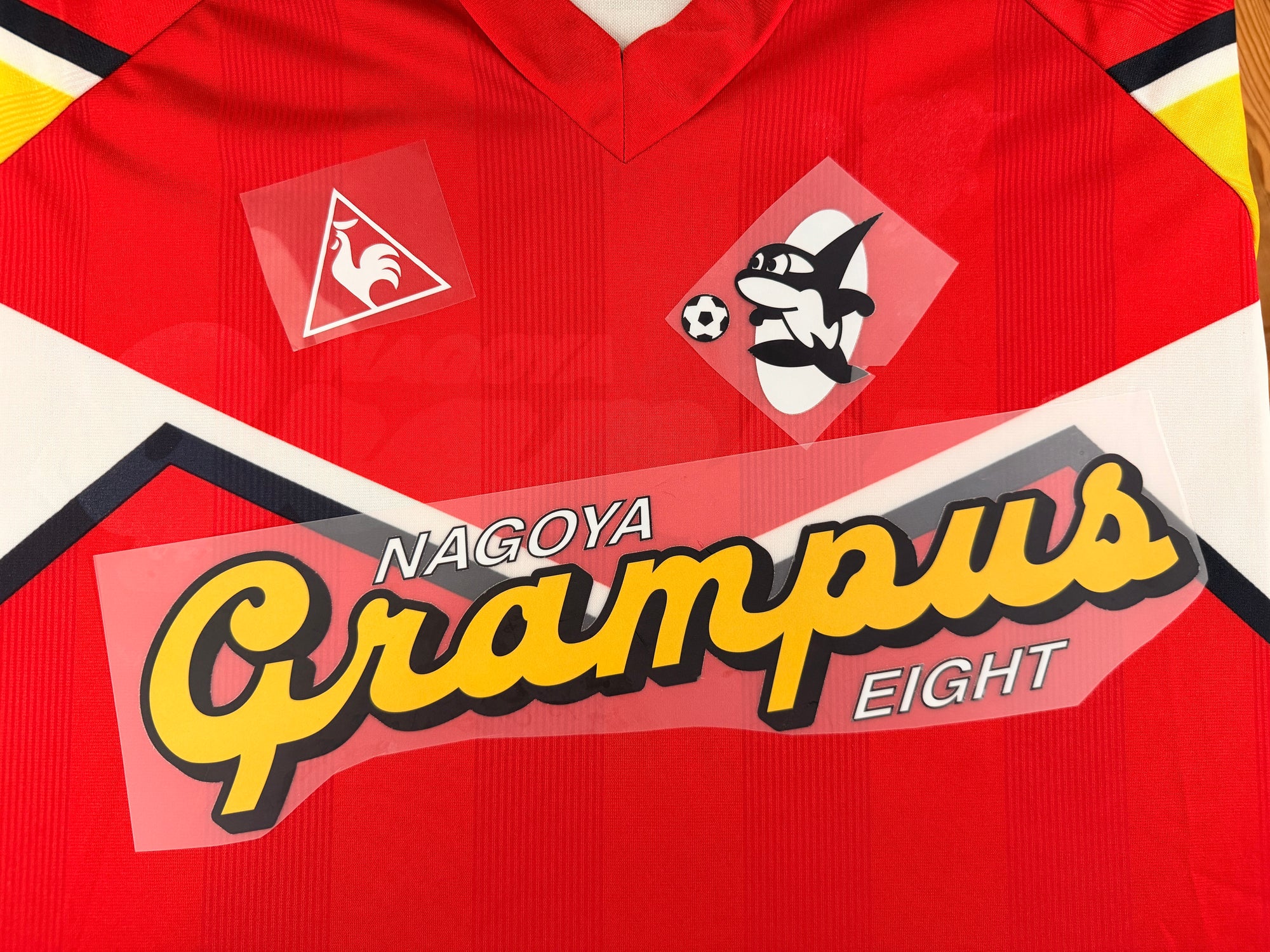 Grampus Nagoya 1992 Replacement Sponsor and Crest
