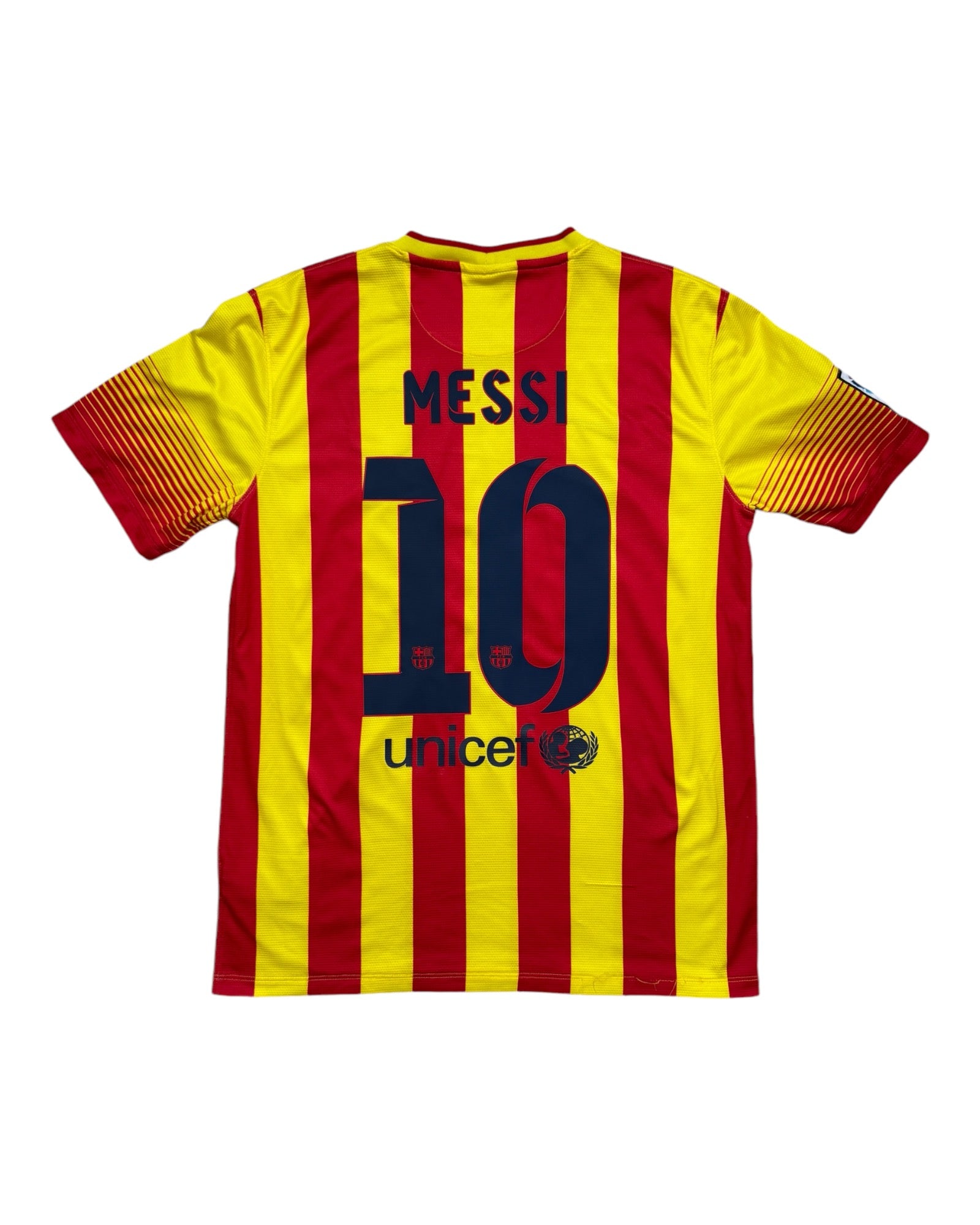 Barcelona 2013/14 Away Messi Football Shirt - Messi