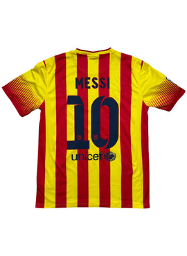 Barcelona 2013/14 Away Messi Football Shirt - Messi