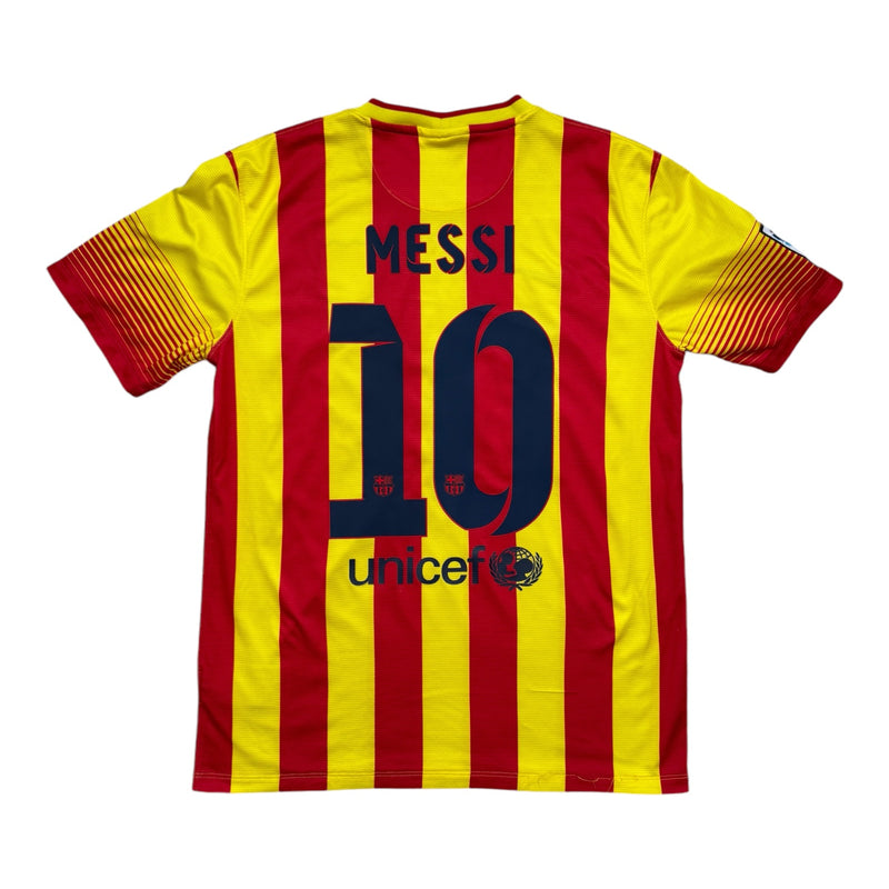 Barcelona 2013/14 Away Messi Football Shirt - Messi