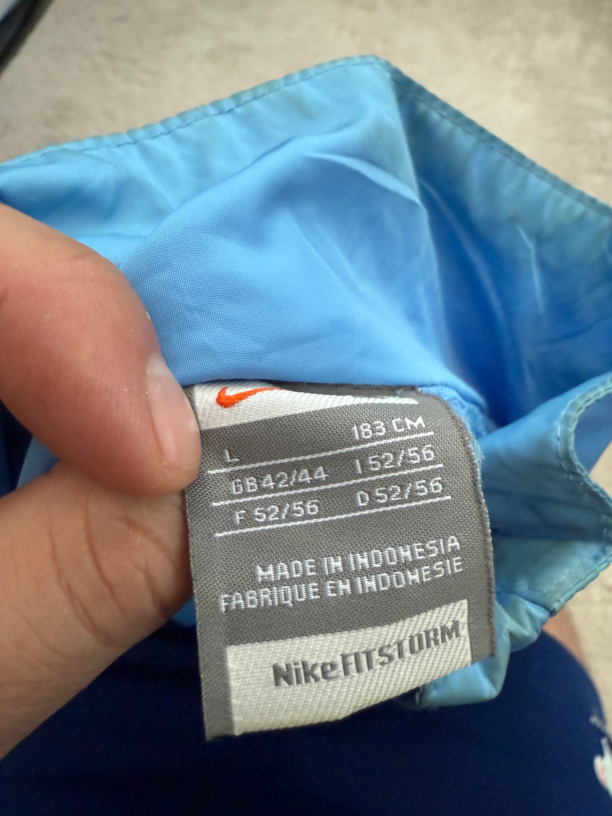 Vintage Nike Karlsruher SC Wind Breaker Jacket - Large