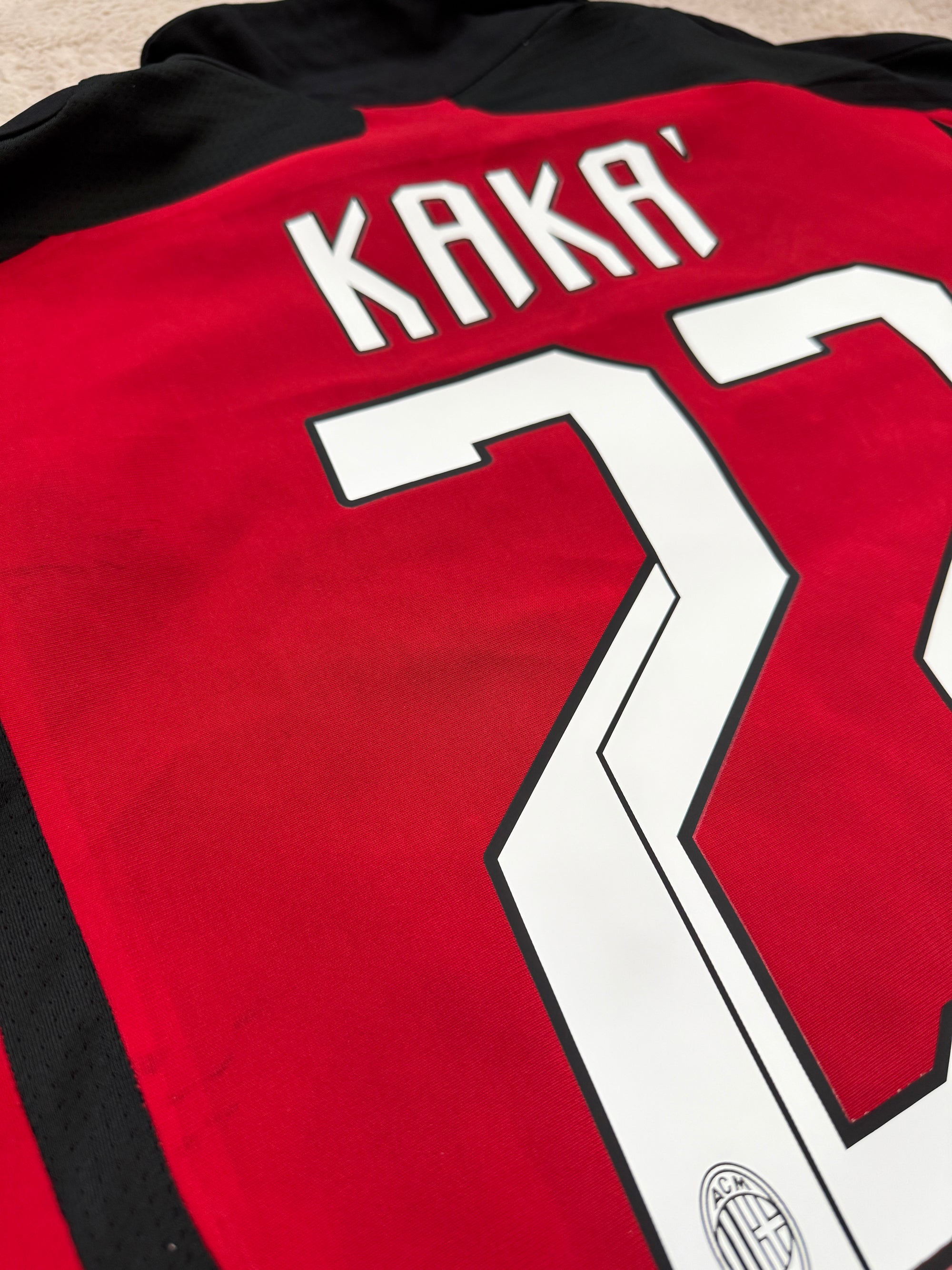 AC Milan 2007/08 Home Kaka Football Shirt - XL