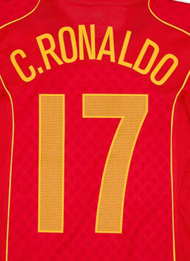 Portugal 2004 Ronaldo Name Set