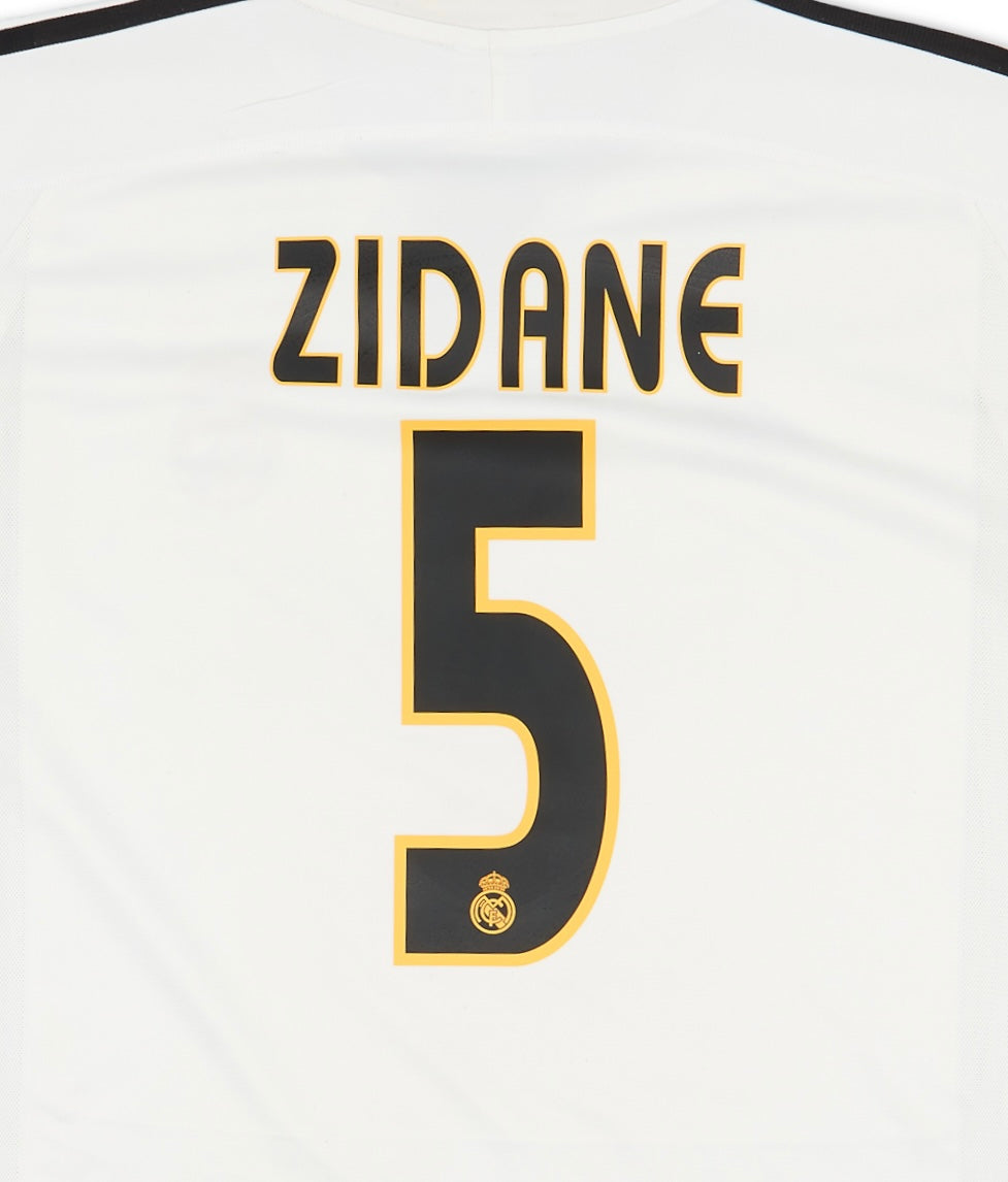 Real Madrid 2003/05 Zidane Name Set