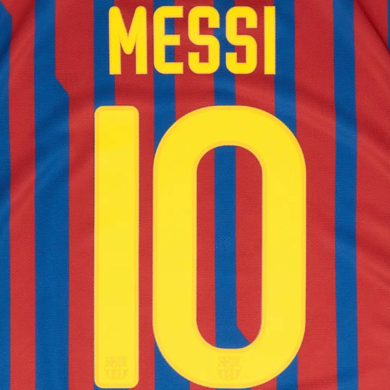 Barcelona 2011/12 Home Messi Nameset