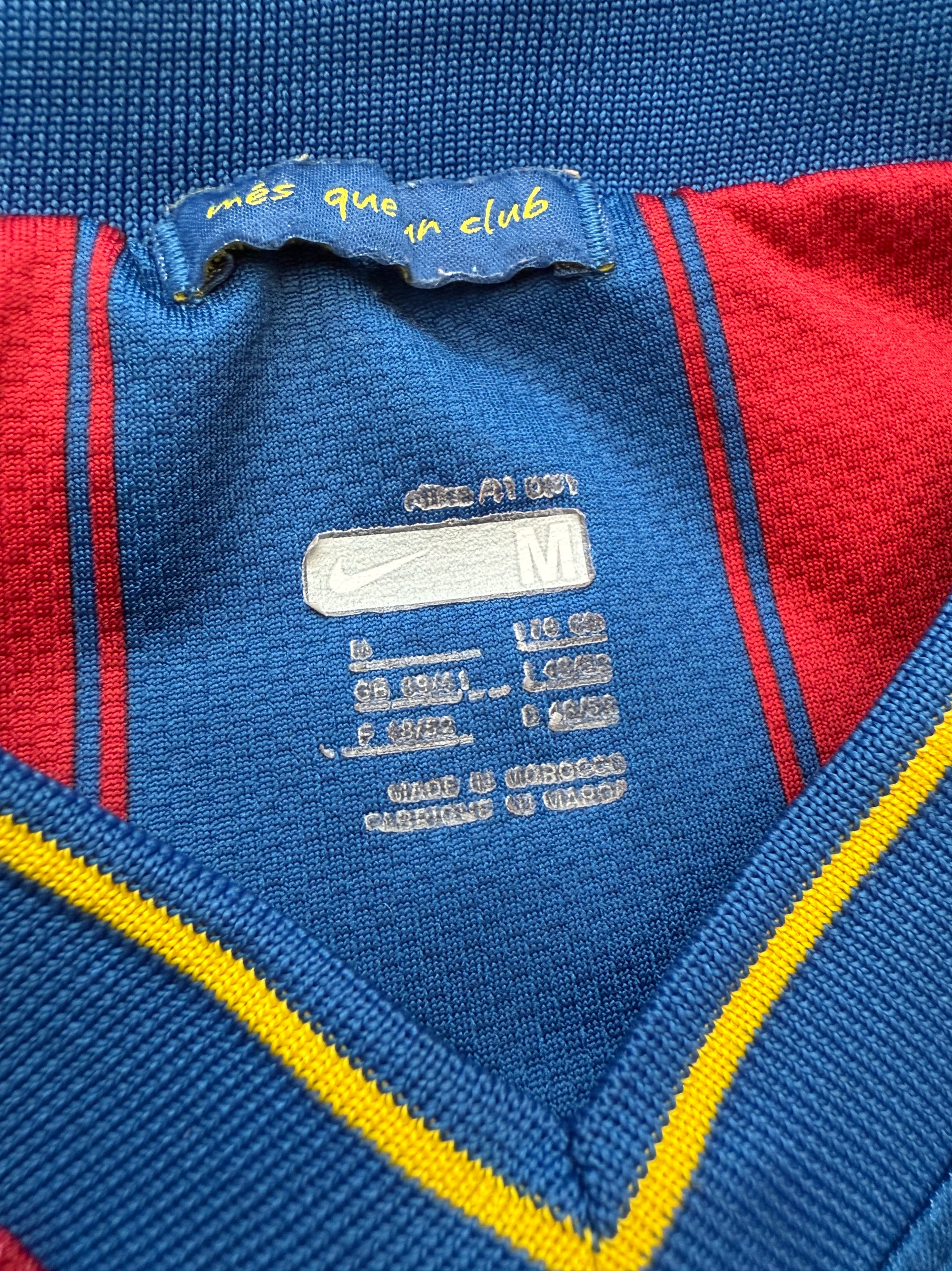 Barcelona 2009/10 Henry Home Football Shirt - Medium