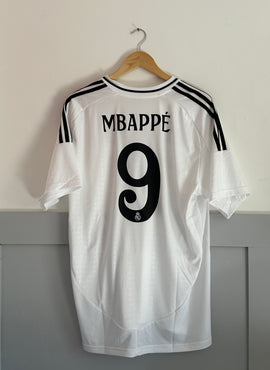 Real Madrid 2024/25 Home Mbappe Shirt - XL